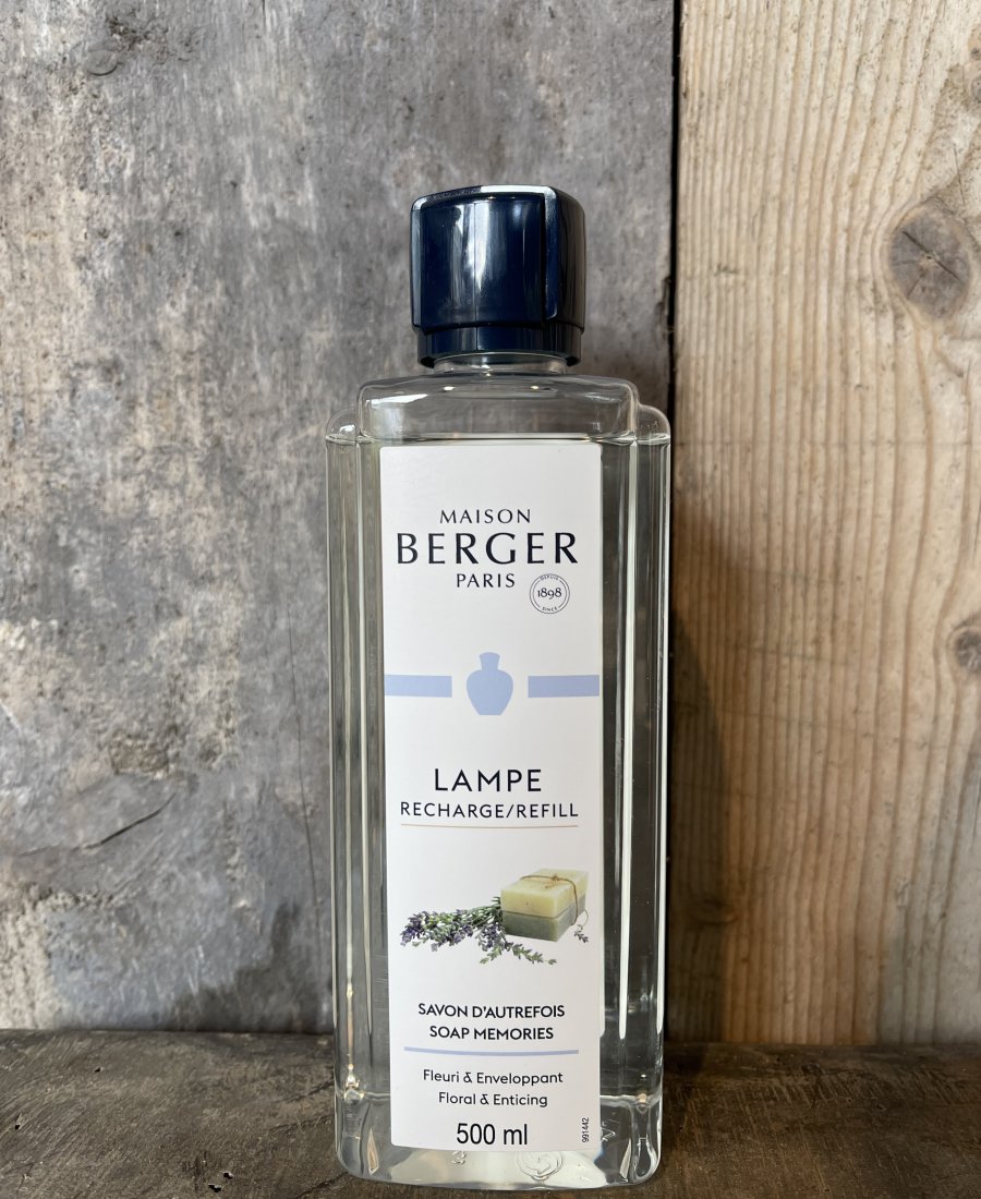 Maison berger navulling voor geurbrander 500 ML - Soap Memories - Image00024 - 2022000035